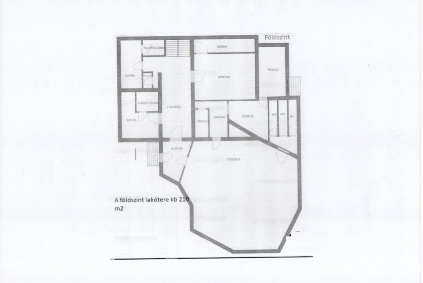 alaprajz földszint